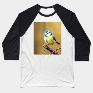 A blue tit in an English garden Baseball T-Shirt